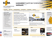 Tablet Screenshot of elora.de